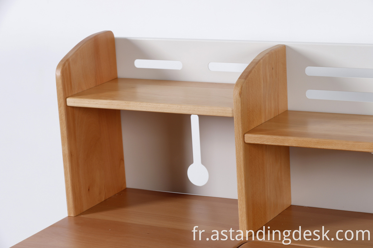 New Arrival Ergonomic With Bookshelf Student Study Desk